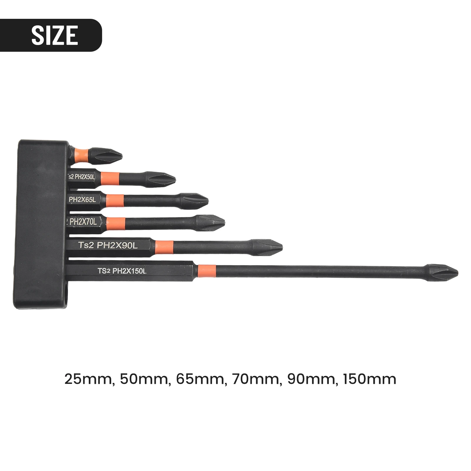 Hand Tools Bit Screwdrivers Organizer Screwdrivers Bit 25-150mm 7pcs Set Alloy Steel Black Cross
Hand Tools Bit Screwdrivers Organizer Screwdrivers Bit 25-150mm 7pcs Set Alloy Steel Black Cross