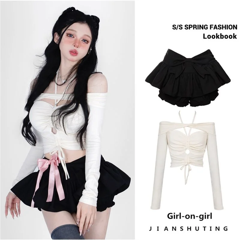 Harajuku mini skirt creamy white blouse women black versatile skirt pants gothic goth white skirt korean style women clothing
Harajuku mini skirt creamy white blouse women black versatile skirt pants gothic goth white skirt korean style women clothing