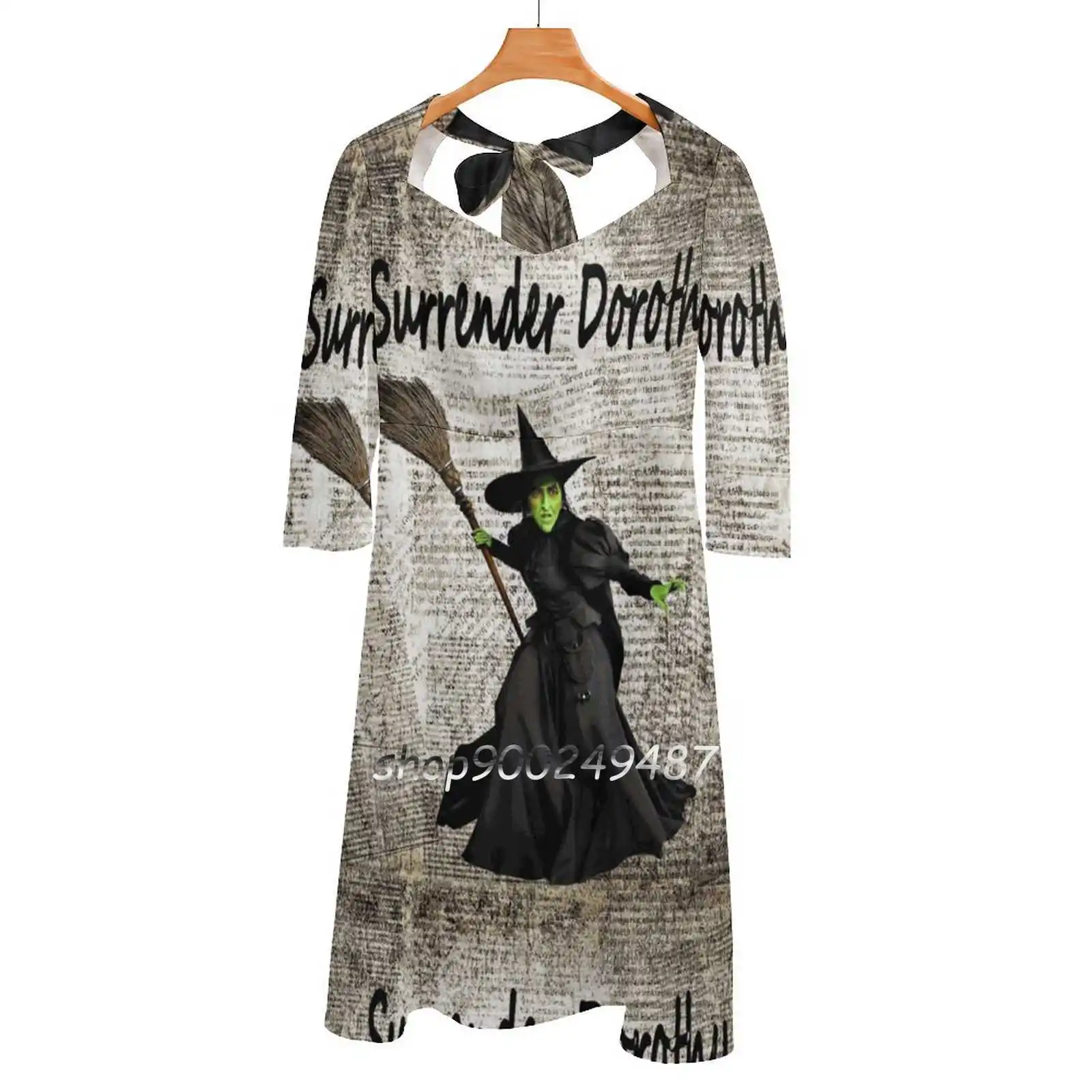 

Цифровое платье с квадратным вырезом, ослабление, Dorothy Bad Witch Oz, новая модель, элегантное женское облегающее платье