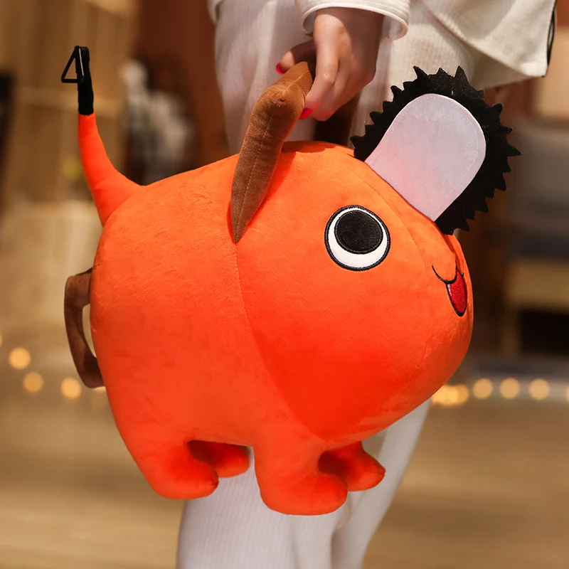 

10/20/25/40cm Anime Chainsaw Man Pochita Plush Toy Stuffed Animal Pillow Plush Pendant Headgear Creative Toys For Birthday Gift