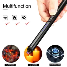 USB Windproof Flameless Plasma Lighter Ignition Kitchen Unusual Gas Lighter for Stove Kitchen
USB Windproof Flameless Plasma Lighter Ignition Kitchen Unusual Gas Lighter for Stove Kitchen