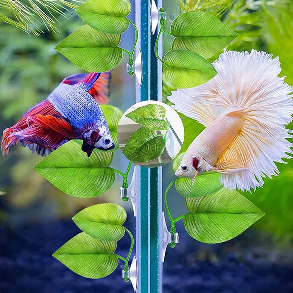 Artificial Aquarium Leaf Plants Decoration Betta Fish Rest Spawning Ornamental Plant Betta Fish Play Relax Hide Leaf Hammock
Artificial Aquarium Leaf Plants Decoration Betta Fish Rest Spawning Ornamental Plant Betta Fish Play Relax Hide Leaf Hammock