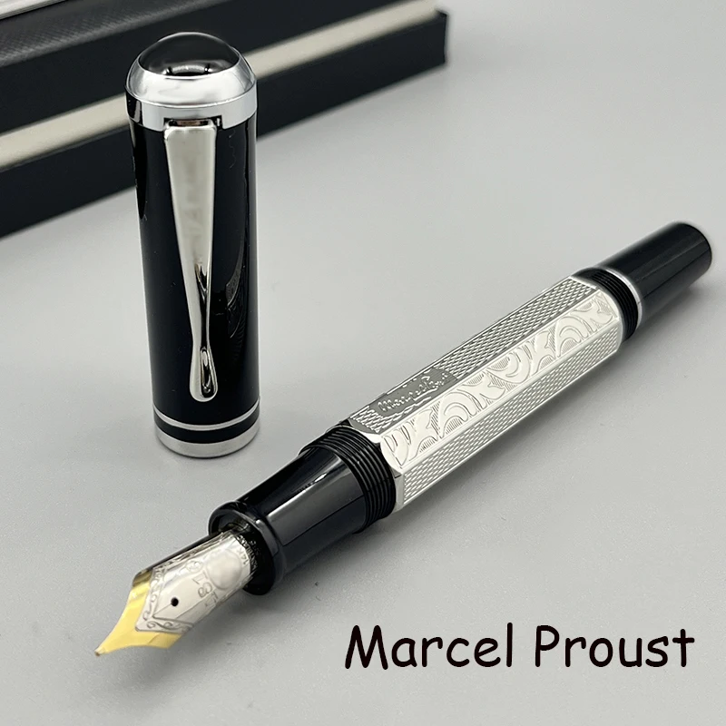 

LAN MB Salute To The Writer Marcel Proust Luxury Fountain Pen 14K 4810 Nib