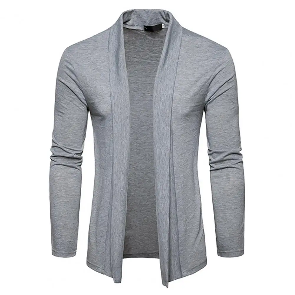Long Sleeve Cardigan Soft Breathable Men's Knitted Cardigans with Lapel Collar for Style Spring Fall Seasons Men Spring Cardigan
Long Sleeve Cardigan Soft Breathable Men's Knitted Cardigans with Lapel Collar for Style Spring Fall Seasons Men Spring Cardigan