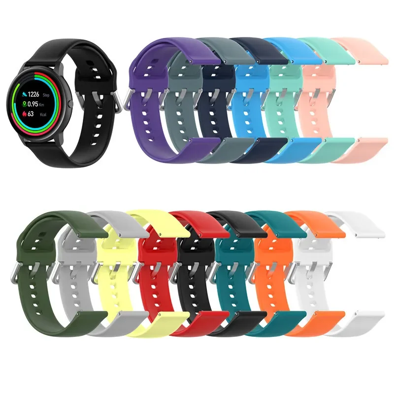 Silicone Band for Samsung Galaxy Watch Active 2 Active 3 Gear S2 Watchband Bracelet Strap for Huami Amazfit bip
Silicone Band for Samsung Galaxy Watch Active 2 Active 3 Gear S2 Watchband Bracelet Strap for Huami Amazfit bip