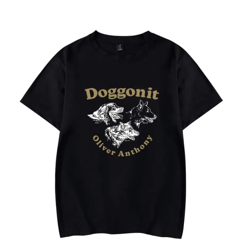 

Oliver Anthony Doggonit Merch T-Shirt For Women/Men Unisex Summer O-neck Short Sleeve Tshirt Tee Streetwear Top