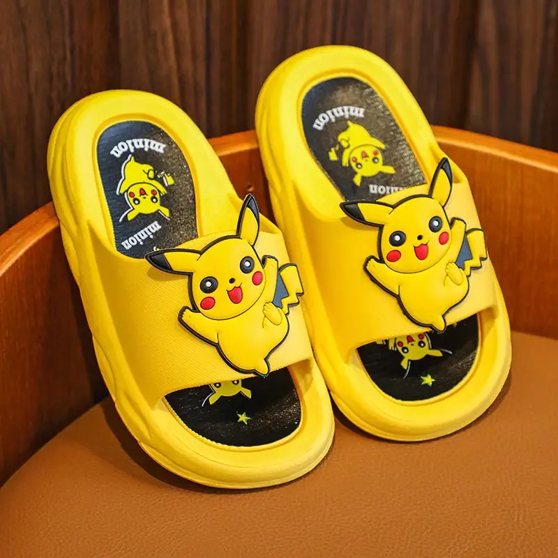 Kawaii Pokemon Pikachu Summer Slippers Pokemon Cartoon Animation Nonslip Flip Flops Soft Thick Beach Sandals Birthday Gift
Kawaii Pokemon Pikachu Summer Slippers Pokemon Cartoon Animation Nonslip Flip Flops Soft Thick Beach Sandals Birthday Gift