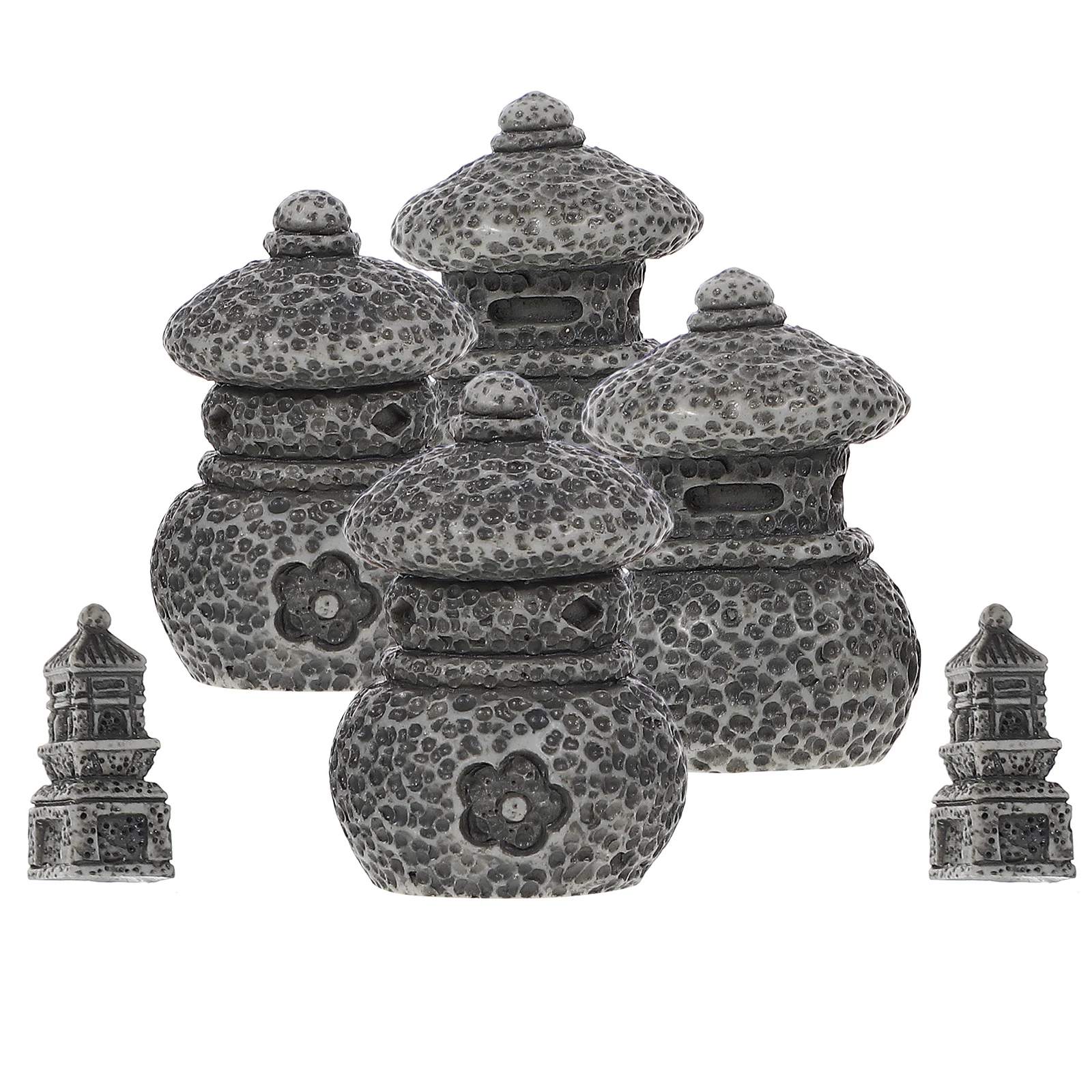 6 Pcs An Fittings Simulation Pavilion Model Trinkets Tabletop Ornament Resin Miniature Pagoda Statue
6 Pcs An Fittings Simulation Pavilion Model Trinkets Tabletop Ornament Resin Miniature Pagoda Statue