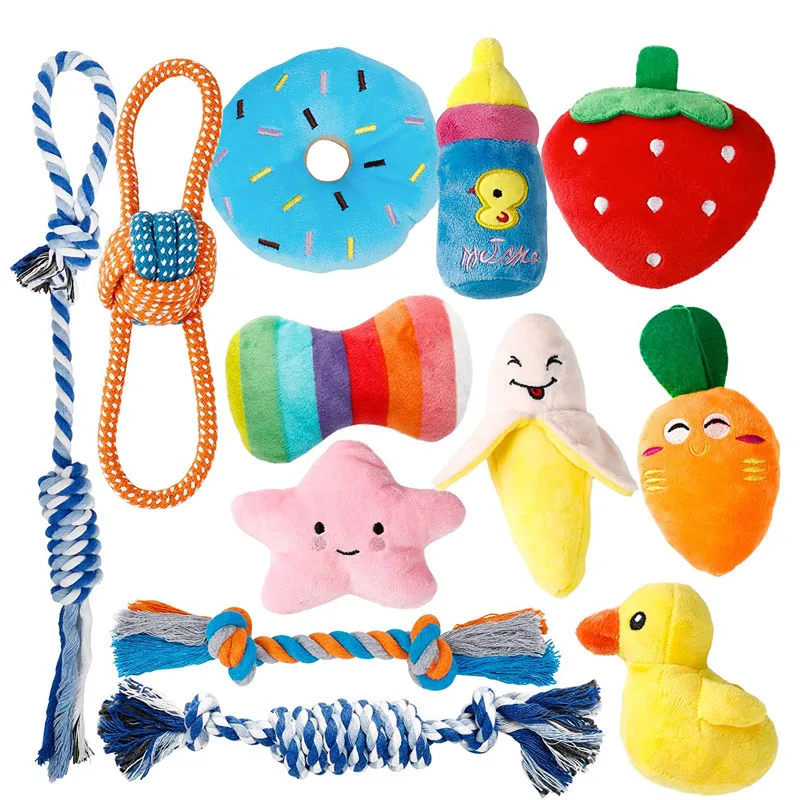 12Pcs/Lot Large Dog Toy Sets Chew Rope Toys for Dog Chewing Toy for Dog Outdoor Teeth Clean Toy for Big Dogs Juguete Para Perros
12Pcs/Lot Large Dog Toy Sets Chew Rope Toys for Dog Chewing Toy for Dog Outdoor Teeth Clean Toy for Big Dogs Juguete Para Perros