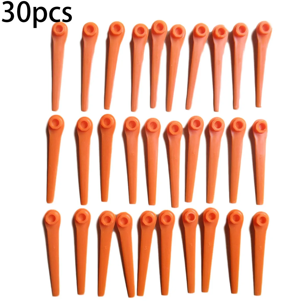 30pc Grass Trimmer Part Plastic Blade Equipment Garden Accessories Garden Grass Cutter Trimmer LawnMower Blades 68mm
30pc Grass Trimmer Part Plastic Blade Equipment Garden Accessories Garden Grass Cutter Trimmer LawnMower Blades 68mm