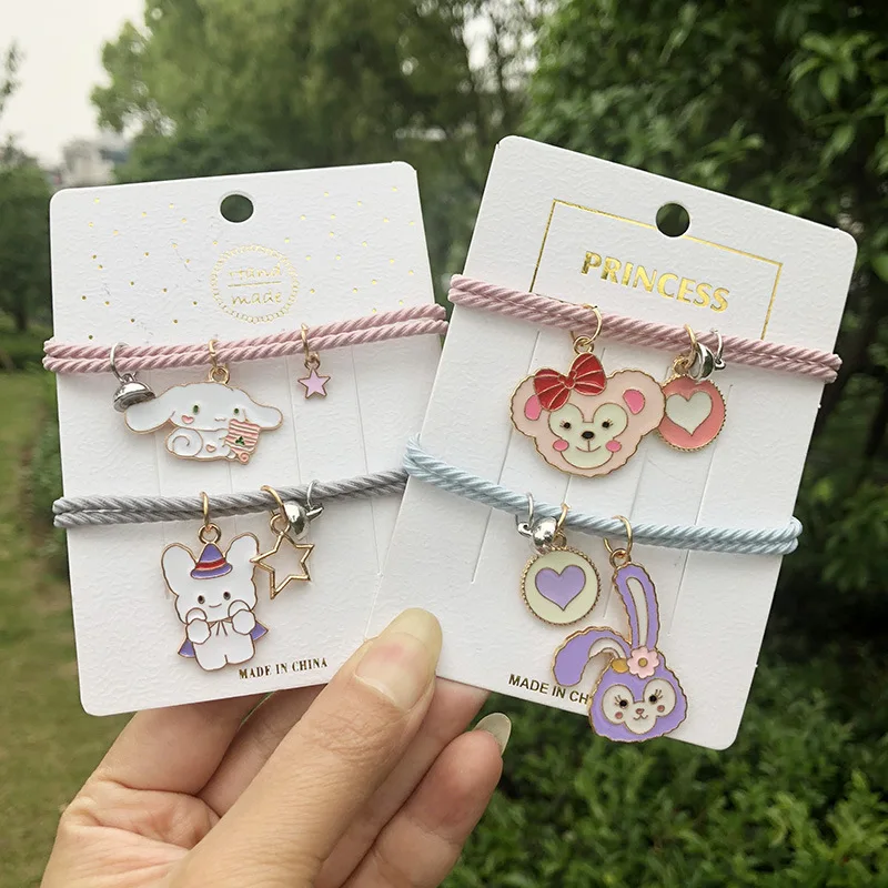 Sanrio Lovers Bracelet Anime Figure Hello Kitty Cartoon Pendant Stitch Model Glass Wristband Accessories Gifts Christmas Toys
Sanrio Lovers Bracelet Anime Figure Hello Kitty Cartoon Pendant Stitch Model Glass Wristband Accessories Gifts Christmas Toys