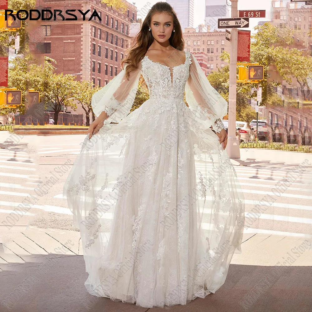 RODDRSYA Exquisite Wedding Dress A-Line New 2023 Detachable Puff Sleeves Modern Lace Applique Square Collar Vestidos De Novia
RODDRSYA Exquisite Wedding Dress A-Line New 2023 Detachable Puff Sleeves Modern Lace Applique Square Collar Vestidos De Novia
