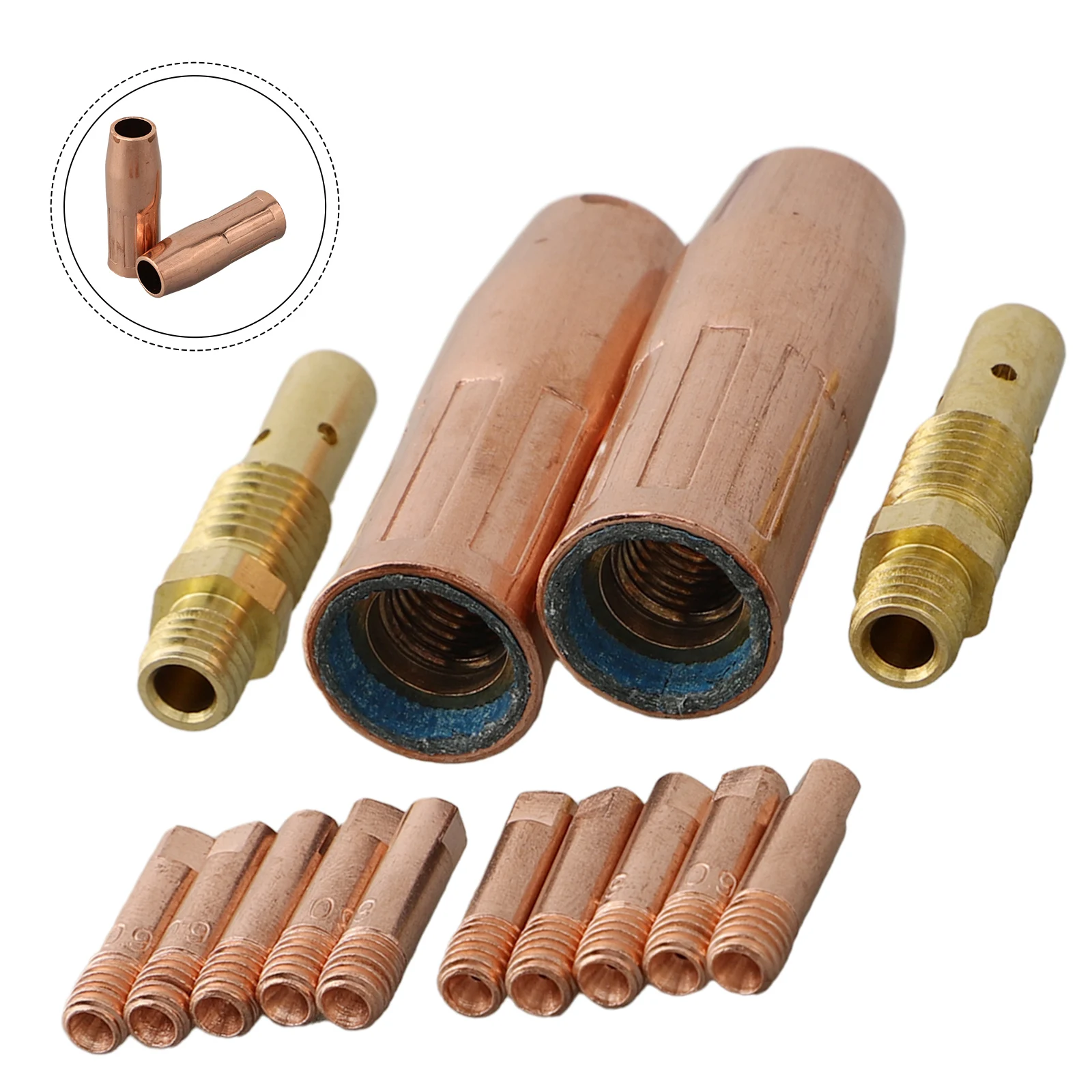 14 Pcs MIG Welding Kit 0.035 Solder Iron Gas Diffuser Nozzle Torch Nozzle Consumables Durable Contact Tip 0.035
14 Pcs MIG Welding Kit 0.035 Solder Iron Gas Diffuser Nozzle Torch Nozzle Consumables Durable Contact Tip 0.035