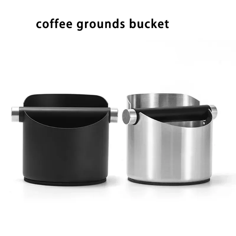 Mini Stainless Steel Bar Coffee Grounds Box Espresso Handle Knocking Grounds Box Round Tea Grounds Bucket Barista Accessories
Mini Stainless Steel Bar Coffee Grounds Box Espresso Handle Knocking Grounds Box Round Tea Grounds Bucket Barista Accessories