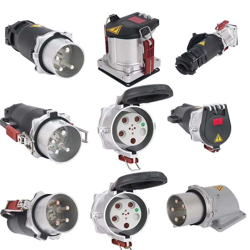 IP67 High Current Industrial Plug and Socket Coupler 200A 250A 400A Ship Dock 4P 5P High Power Connector Shore Power Box
IP67 High Current Industrial Plug and Socket Coupler 200A 250A 400A Ship Dock 4P 5P High Power Connector Shore Power Box