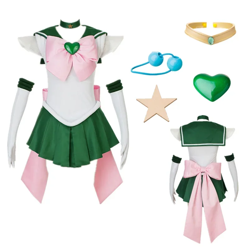 Аниме косплей Сейлор звезды SuperS Kino Makoto персонажи SuperS Sailor jupiter платье Хэллоуин Косплей Костюм
Аниме косплей Сейлор звезды SuperS Kino Makoto персонажи SuperS Sailor jupiter платье Хэллоуин Косплей Костюм