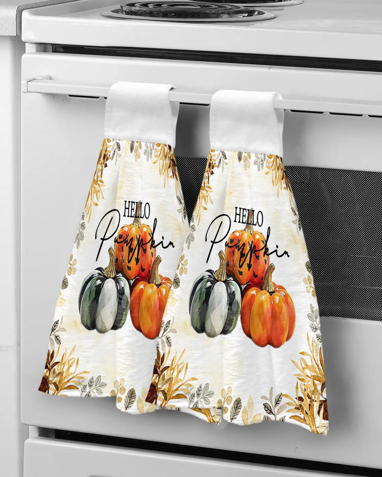 Thanksgiving Pumpkin Leaf Hand Towel for Kitchen Absorbent Dish Cleaning Cloth Microfiber Bathroom Hanging Towel
Thanksgiving Pumpkin Leaf Hand Towel for Kitchen Absorbent Dish Cleaning Cloth Microfiber Bathroom Hanging Towel