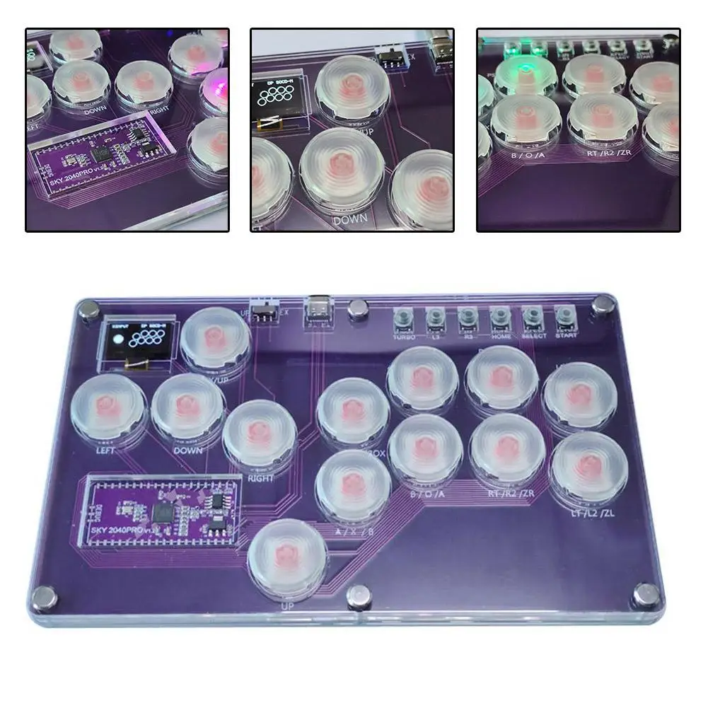 For SKY2040pro Dual Up Button Customization For SOCD Overrides Game Fighting Keyboard For HITBOX Arcade
For SKY2040pro Dual Up Button Customization For SOCD Overrides Game Fighting Keyboard For HITBOX Arcade