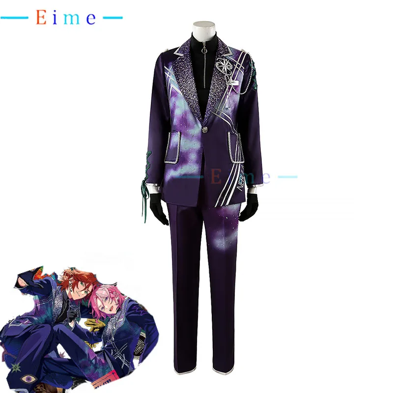 

Game Ensemble Stars Double Face Trip Cosplay Costume Oukawa Kohaku Mikejima Madara Cosplay Suit Halloween Uniforms Custom Made