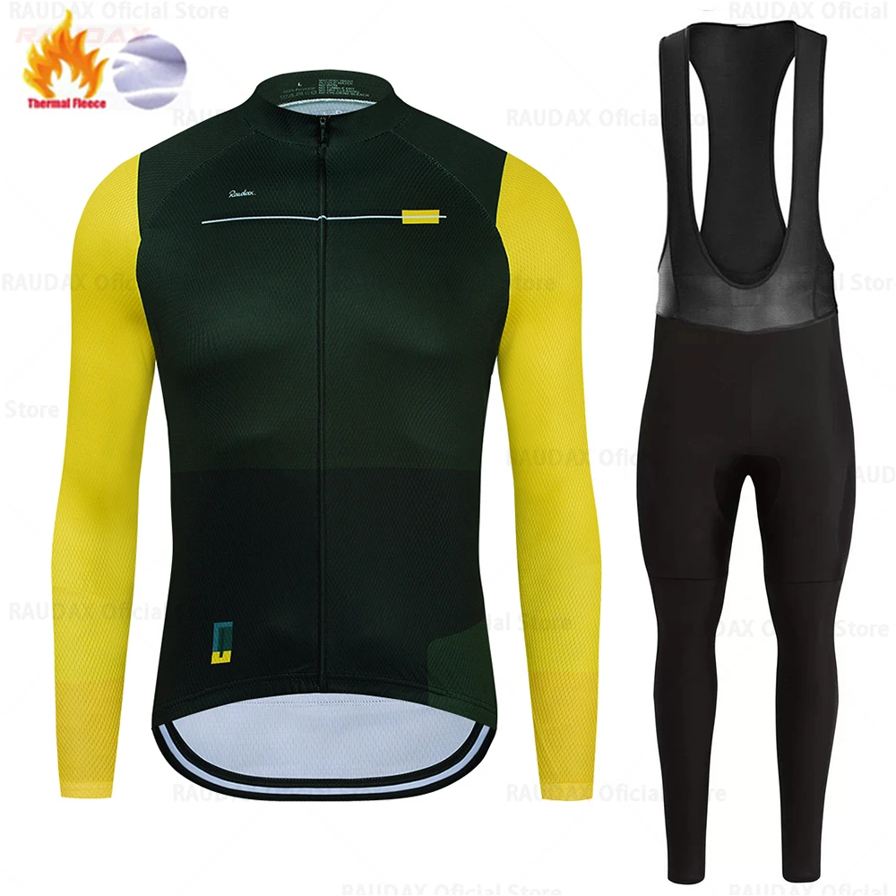 Raudax Winter Cycling Set Men Bicycle Clothing Thermal Fleece Cycling Jersey Set Bike MTB Riding Clothing Bib Pants Warm Sets
Raudax Winter Cycling Set Men Bicycle Clothing Thermal Fleece Cycling Jersey Set Bike MTB Riding Clothing Bib Pants Warm Sets