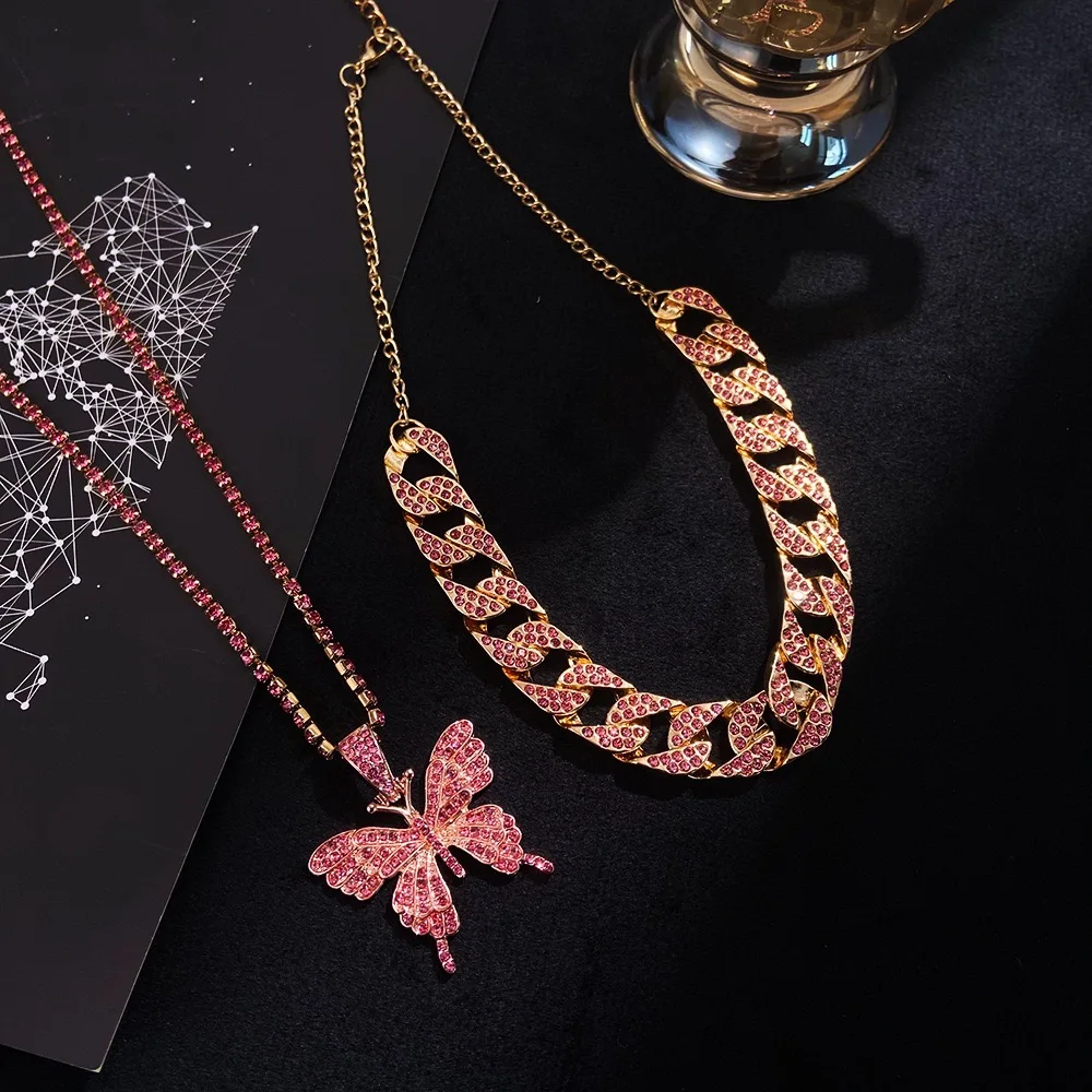 Y2K Style Double-deck Exaggeration Shining Charming Crystal Luxury Necklace For Party ZN00014
Y2K Style Double-deck Exaggeration Shining Charming Crystal Luxury Necklace For Party ZN00014