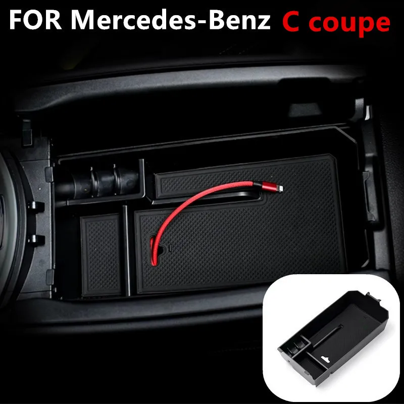 Car Armrest Box Storage Box Organizer Storage Box Central Storage Box For Mercedes Benz C Class coupe 2015-2023 Auto Accessories
Car Armrest Box Storage Box Organizer Storage Box Central Storage Box For Mercedes Benz C Class coupe 2015-2023 Auto Accessories