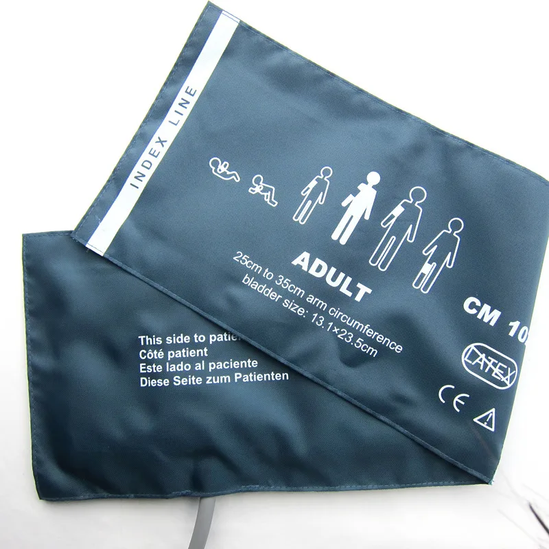 High-Quality Replaceable Blood Pressure Cuff, Arm Circumference 25-35 cm, Hospital Monitor Equipment Accessories(CM-1023S-01)
High-Quality Replaceable Blood Pressure Cuff, Arm Circumference 25-35 cm, Hospital Monitor Equipment Accessories(CM-1023S-01)