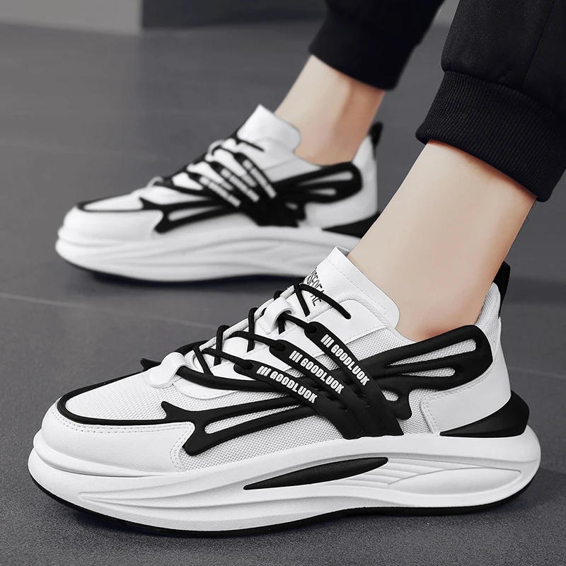 2023 New Fashion Men Breathable Mesh Thick Bottom Causal Flats Platform Shoe Loafer Male All Match Sports Walking Clunky Sneaker
2023 New Fashion Men Breathable Mesh Thick Bottom Causal Flats Platform Shoe Loafer Male All Match Sports Walking Clunky Sneaker