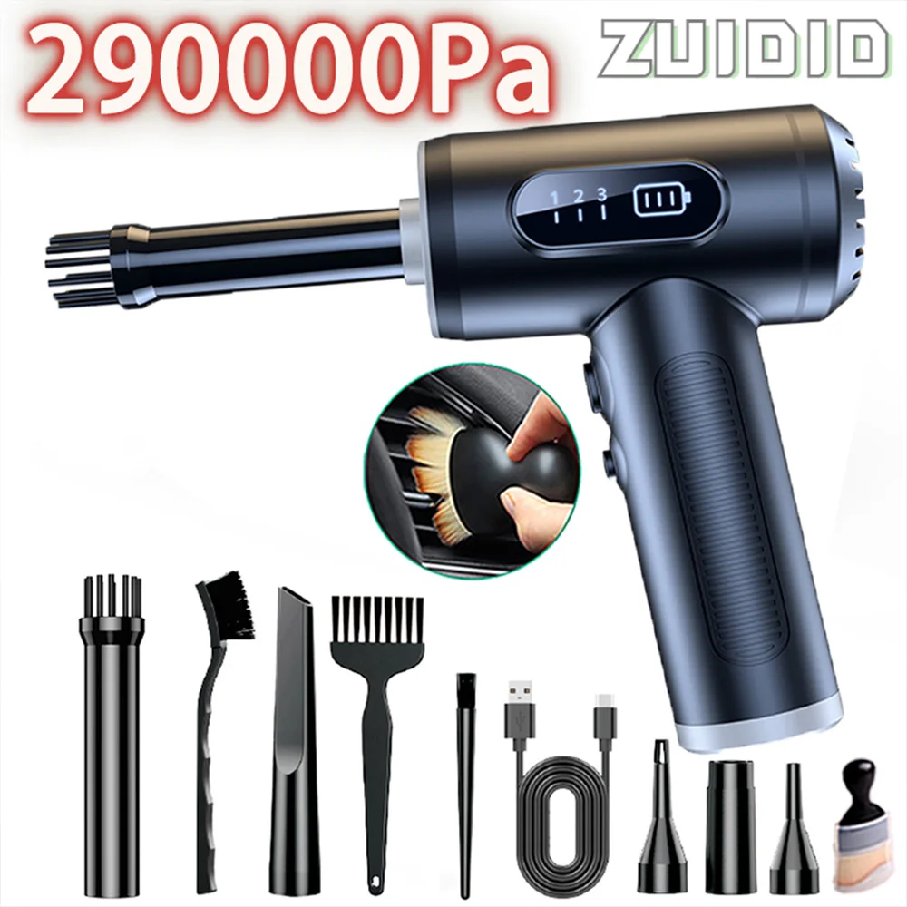 290000Pa Car Vacuum Cleaner Powerful Wireless Car Vacuum Cleaner Handheld Vacuum Cleaning Machine Auto Home Electrical Appliance
290000Pa Car Vacuum Cleaner Powerful Wireless Car Vacuum Cleaner Handheld Vacuum Cleaning Machine Auto Home Electrical Appliance