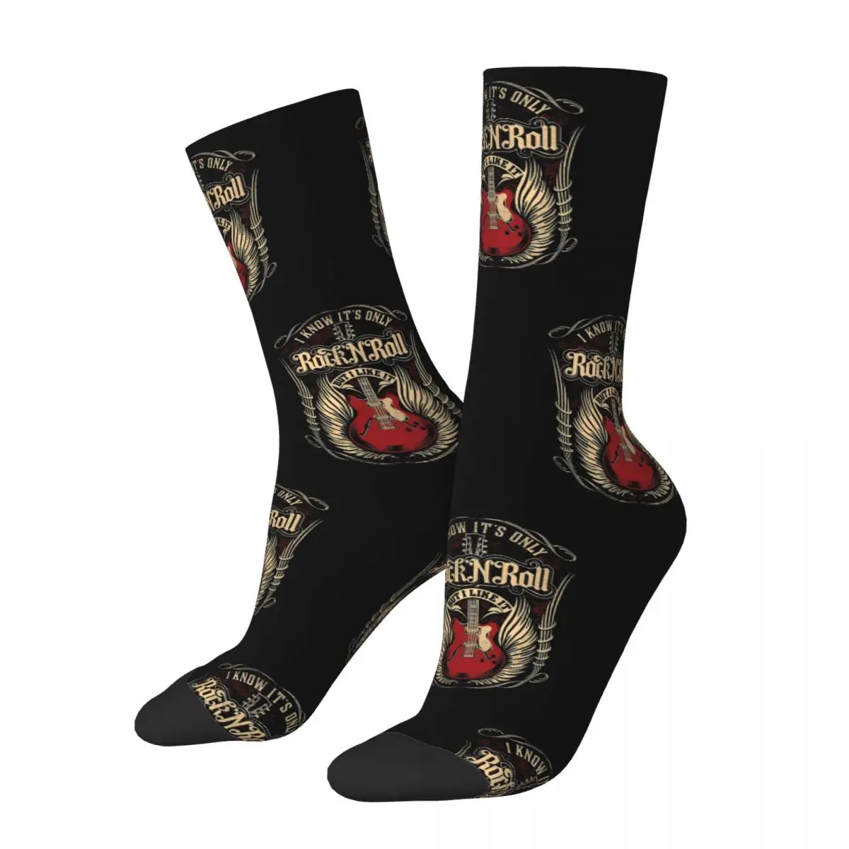 Funny Happy Men's Socks It's Only Rock 'n' Roll But I Like It Retro Harajuku Rock N Roll Hip Hop Crew Crazy Sock Gift Printed
Funny Happy Men's Socks It's Only Rock 'n' Roll But I Like It Retro Harajuku Rock N Roll Hip Hop Crew Crazy Sock Gift Printed