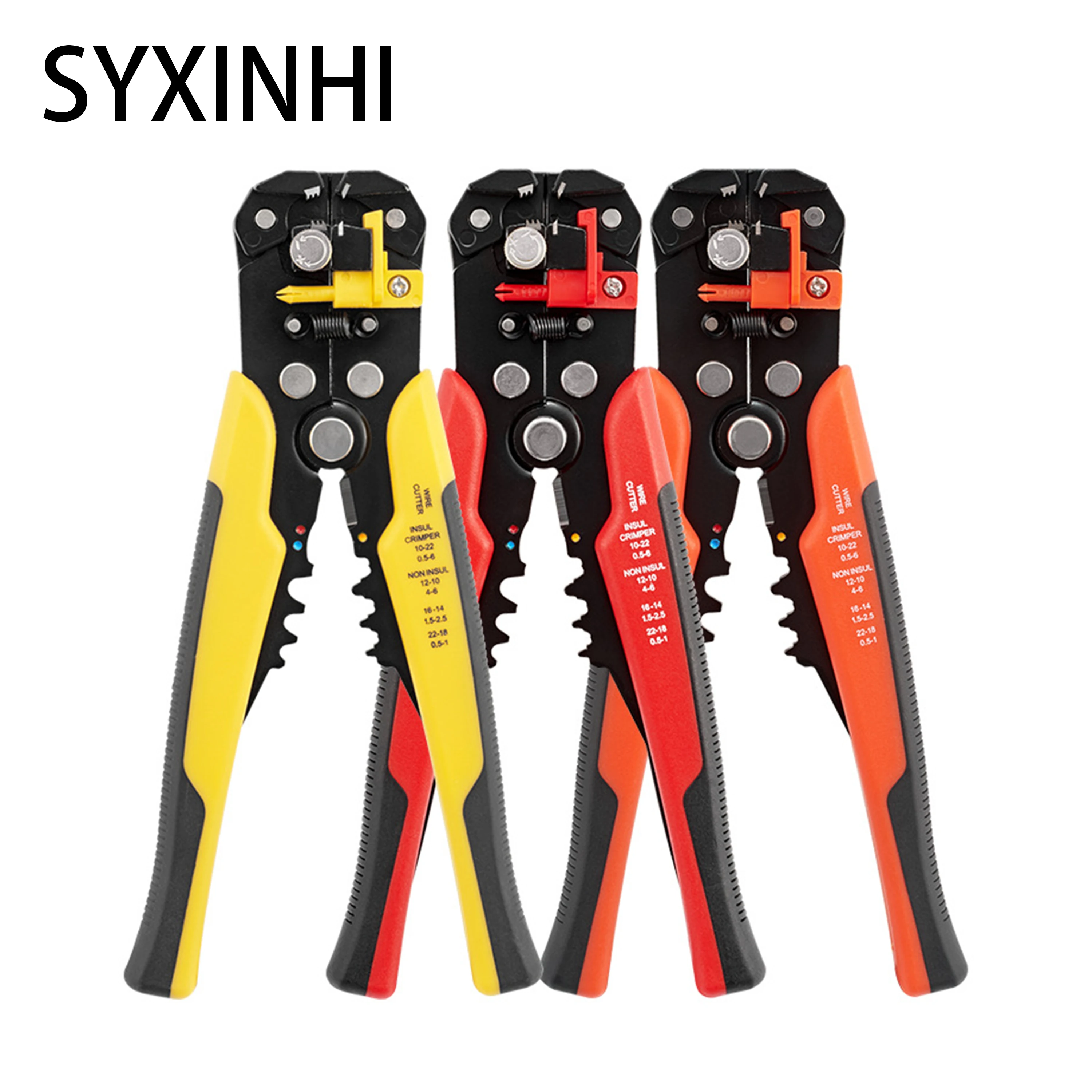 8Inch Crimping Terminal Electrician'S Pliers Tools Multi-Functional Automatic Wire Stripping Pliers Cable Cutting Peeling Pliers
8Inch Crimping Terminal Electrician'S Pliers Tools Multi-Functional Automatic Wire Stripping Pliers Cable Cutting Peeling Pliers