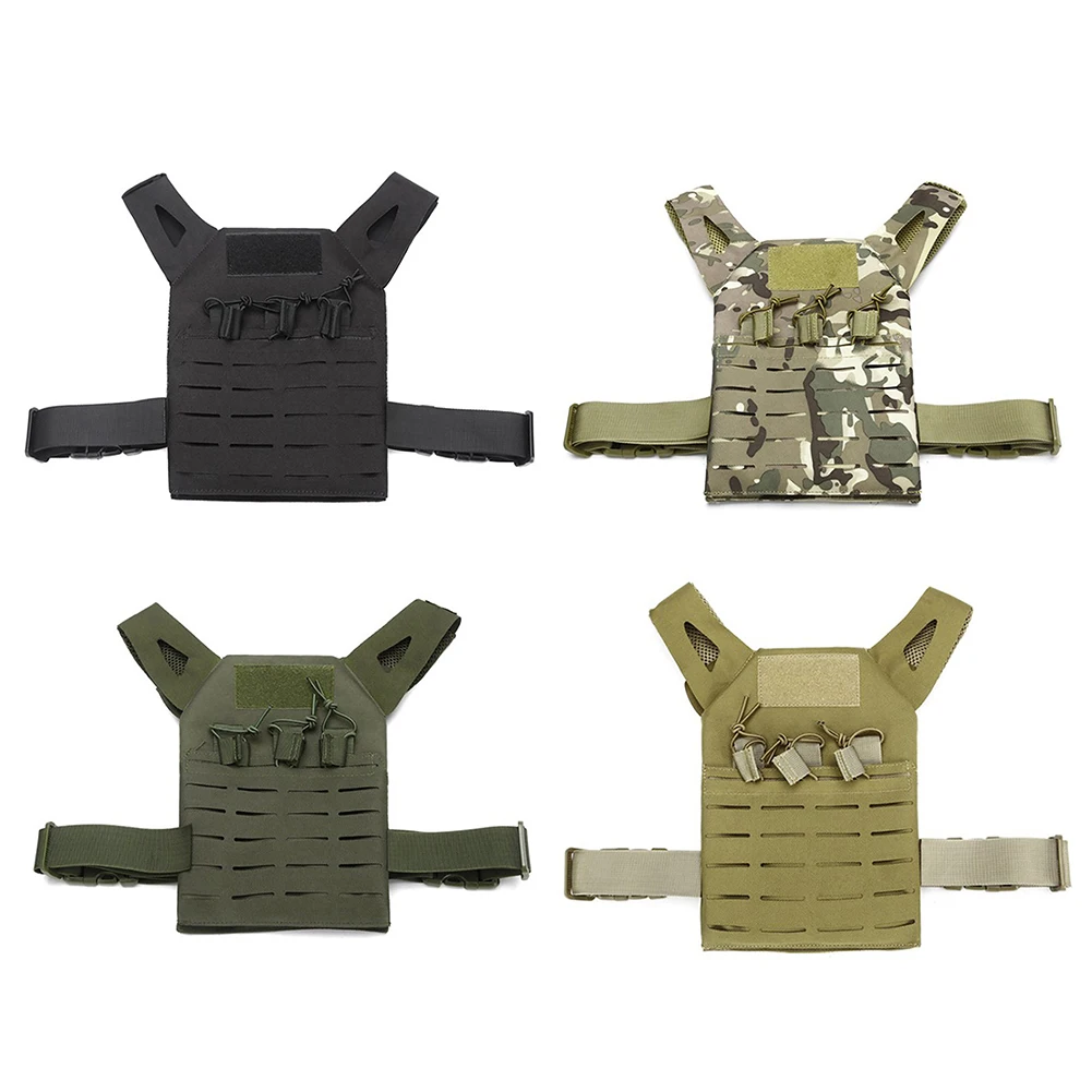 Kids Outdoor Vest EVA Pad Ultralight Vest Multi-Pocket Kids Oxford Fabric Material Vest For CS Training Cosplay 100-140cm Height
Kids Outdoor Vest EVA Pad Ultralight Vest Multi-Pocket Kids Oxford Fabric Material Vest For CS Training Cosplay 100-140cm Height
