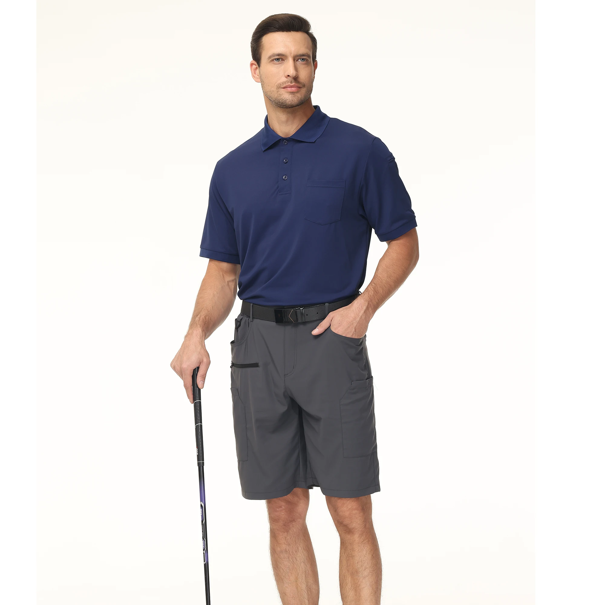 Mens Summer Polo Shirt Golf Shirts Short Sleeve Top T-shirt Breathable Tactical Football Casual Business Shirts with Side Pocket
Mens Summer Polo Shirt Golf Shirts Short Sleeve Top T-shirt Breathable Tactical Football Casual Business Shirts with Side Pocket