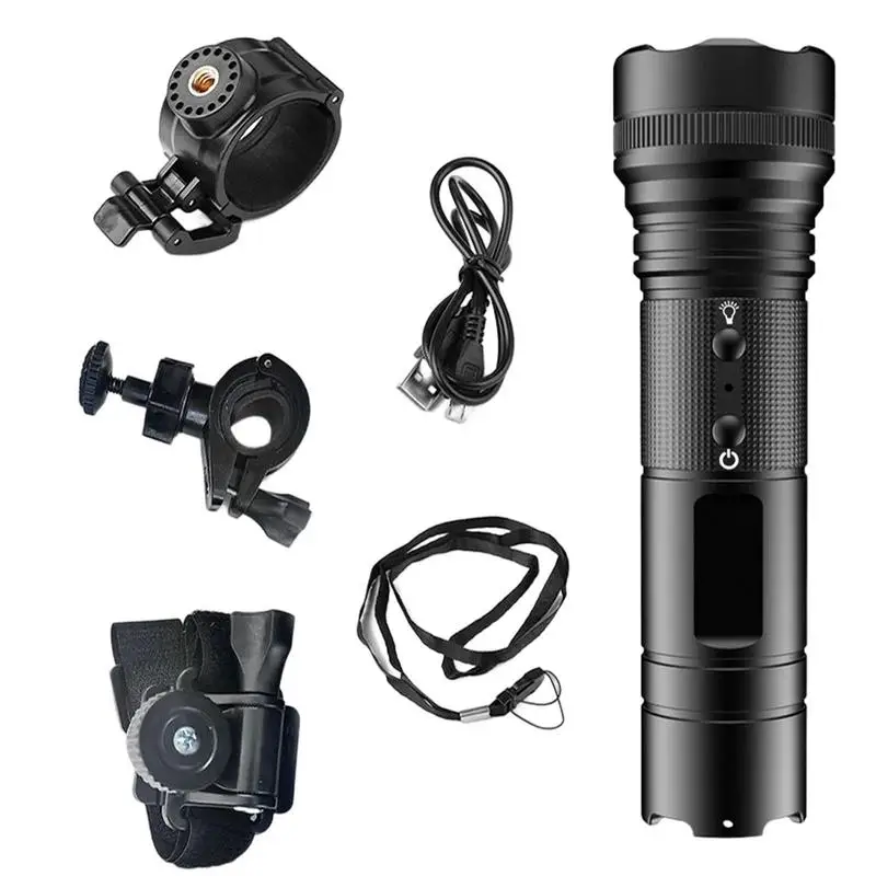 

Camera Flashlight Mini Torch Light LED Flashlight Waterproof Flashlight High Lumens Rechargeable Flashlights For Camping Hiking