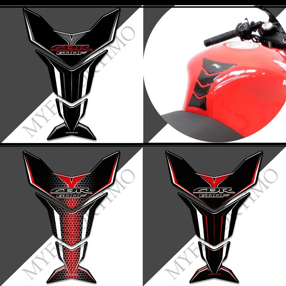 

For Honda CBR 600 F 600F CBR600F Fireblade HRC Stickers Gas Fuel Oil Kit Knee Fender Tank Pad Protection