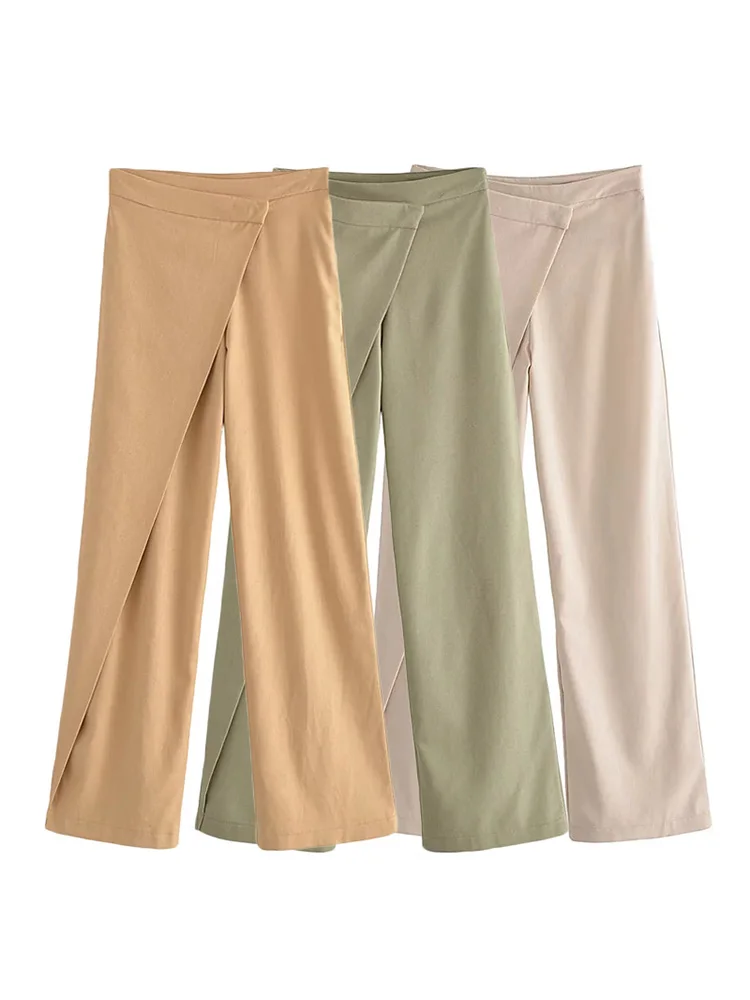 TRAF 2023 Summer New Fashionable High Waist Blended Wrap Irregular Design Casual Pants
TRAF 2023 Summer New Fashionable High Waist Blended Wrap Irregular Design Casual Pants