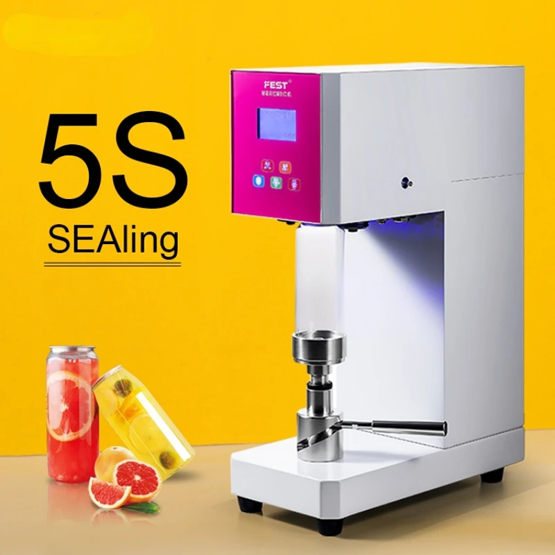 Commercial 500/650ml Aluminum Lid Pet beer Bottle Sealer Plastic Cans Seamer Beverage Intelligent Sealing Machine Manual
Commercial 500/650ml Aluminum Lid Pet beer Bottle Sealer Plastic Cans Seamer Beverage Intelligent Sealing Machine Manual