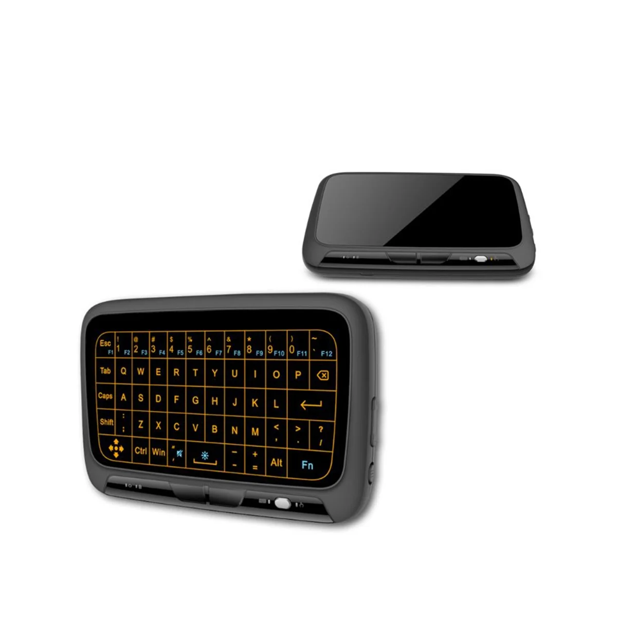 

H18+ H18 Plus 2.4GHz Mini Wireless Keyboard with Full Touchpad Backlight Function Air Mouse Keyboards with Backlit