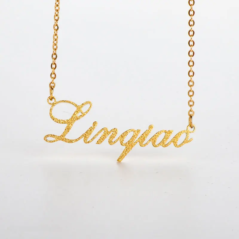 Bellona 2022 New Hot Selling Custom DIY Necklace Female Scrub Name Valentine's Day Best Friends Gift Clavicle Chain 
Bellona 2022 New Hot Selling Custom DIY Necklace Female Scrub Name Valentine's Day Best Friends Gift Clavicle Chain