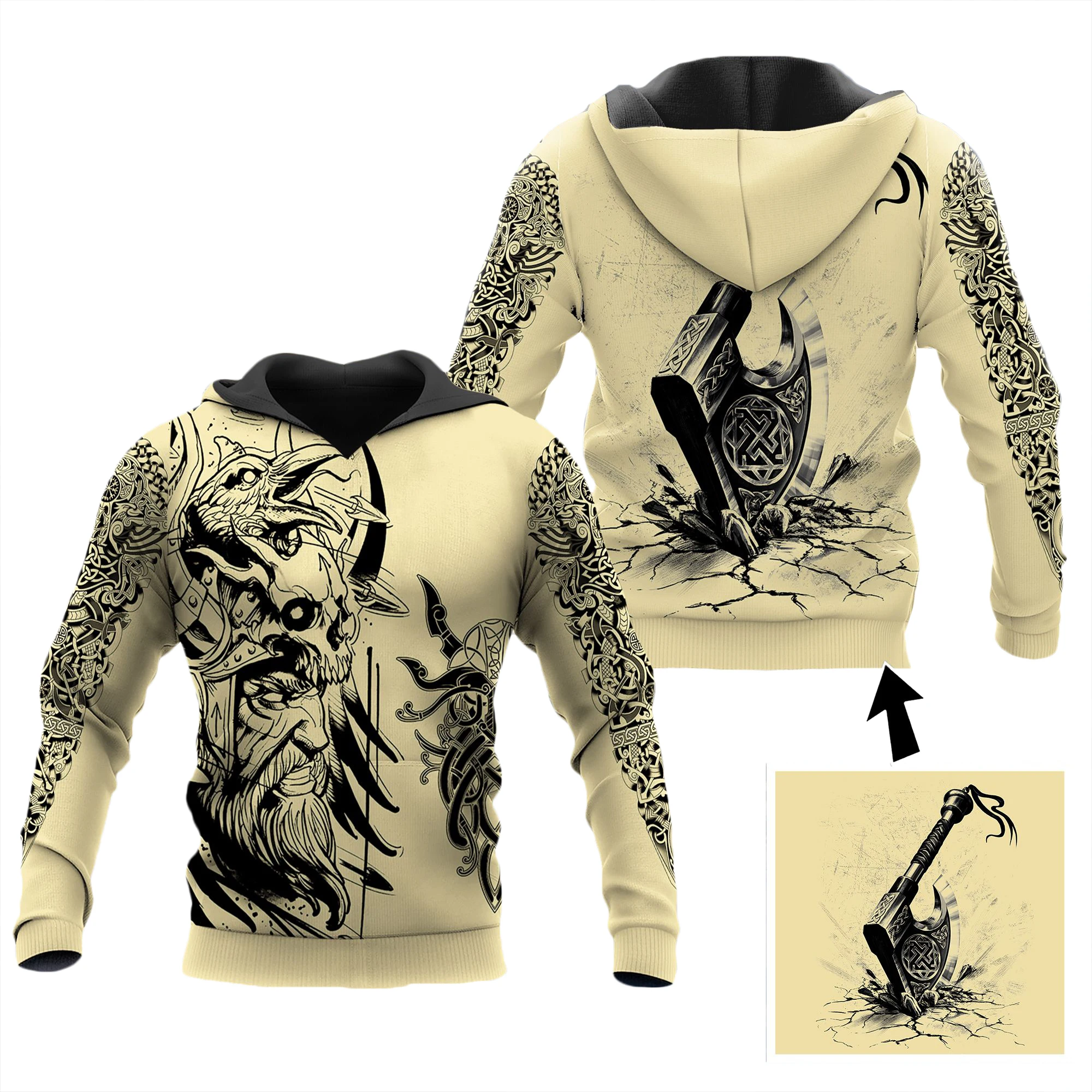 Vintage Warrior Skull Hammer Hoodies Fashion Pullover 3D Printed Zipper Hoodies/Sweatshirts Women For Men Halloween Top Costumes
Vintage Warrior Skull Hammer Hoodies Fashion Pullover 3D Printed Zipper Hoodies/Sweatshirts Women For Men Halloween Top Costumes