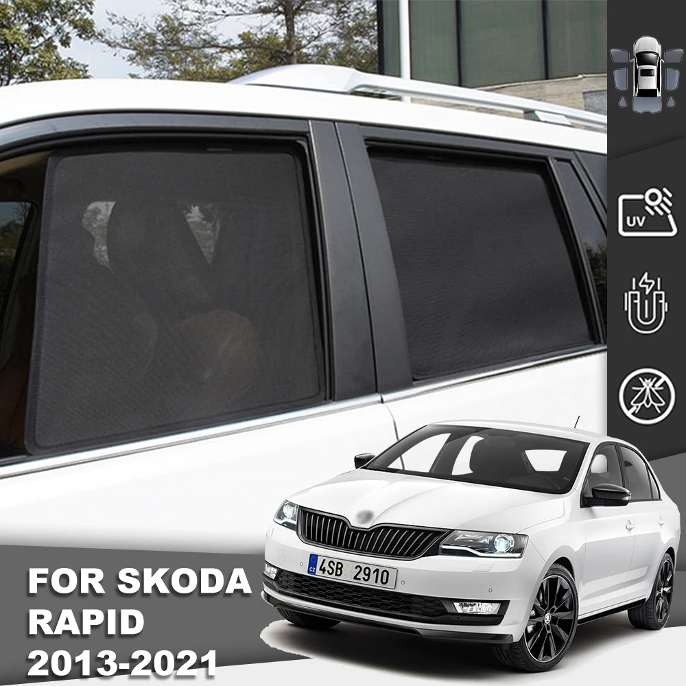 For Skoda Rapid Liftback 2012-2022 Magnetic Car Sunshade Visor Front Windshield Frame Curtain Baby Rear Side Window Sun Shade
For Skoda Rapid Liftback 2012-2022 Magnetic Car Sunshade Visor Front Windshield Frame Curtain Baby Rear Side Window Sun Shade