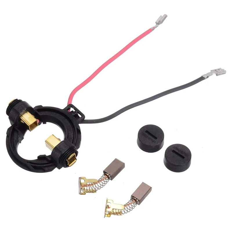 1Pair Carbon Brushes + Holder + Carbon Brushes Cap Replacement Parts For HITACHI 328202 334696 G18DSL G18DL G14DSL G14DL
1Pair Carbon Brushes + Holder + Carbon Brushes Cap Replacement Parts For HITACHI 328202 334696 G18DSL G18DL G14DSL G14DL