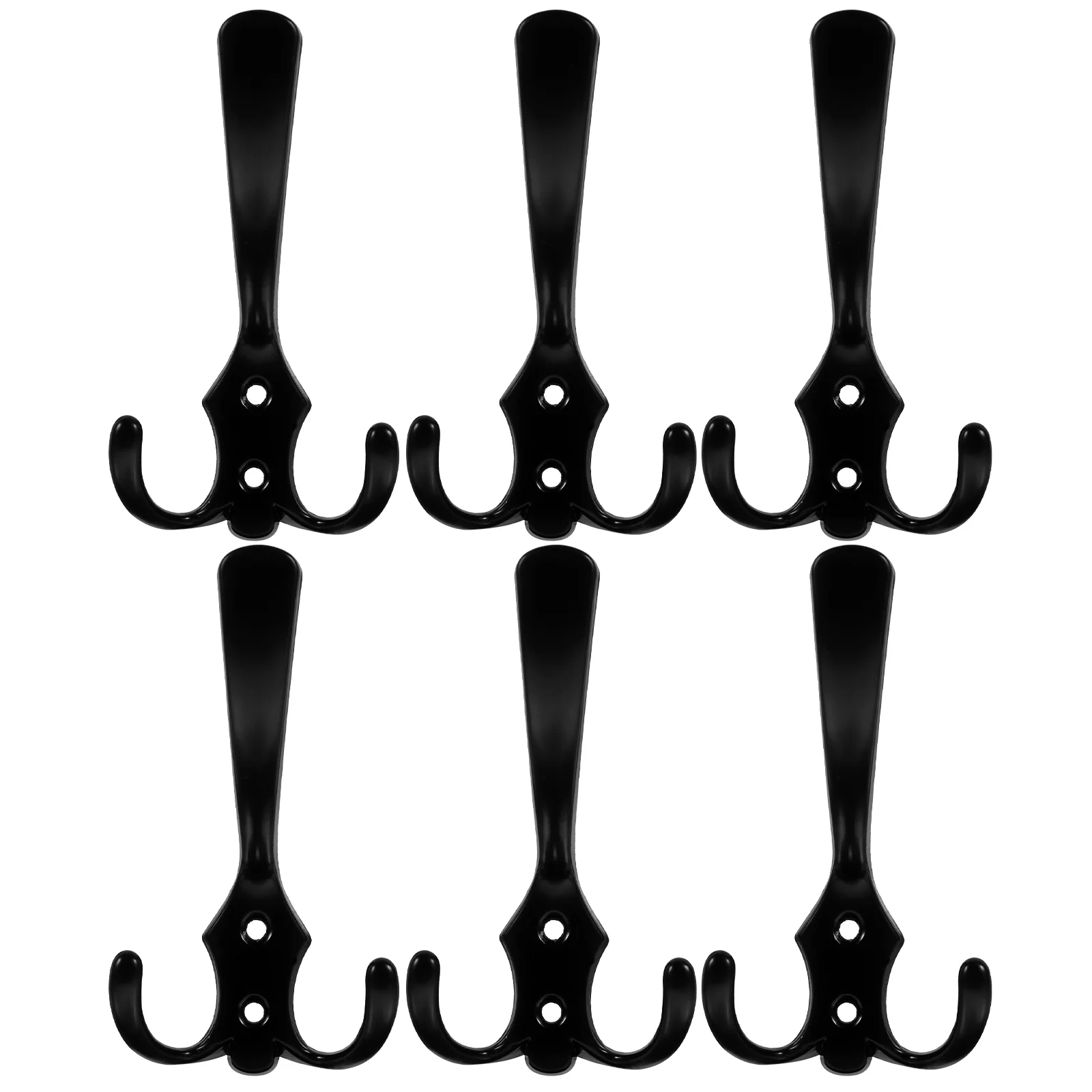 6 Pcs 3 Coat Hooks Hat Home Wall Decorate Mounted Zinc Alloy Entryway Retro Hanger
6 Pcs 3 Coat Hooks Hat Home Wall Decorate Mounted Zinc Alloy Entryway Retro Hanger