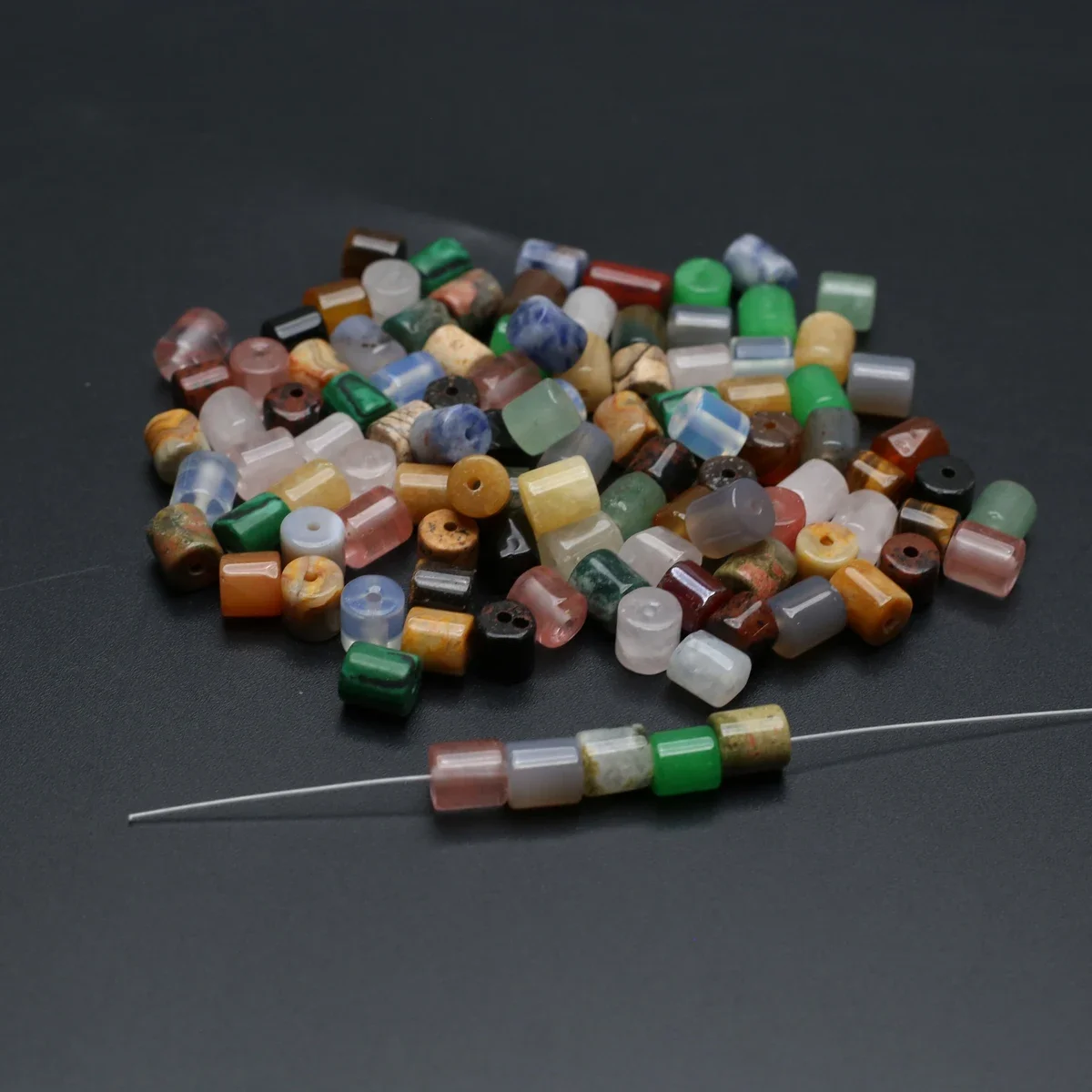 50PCS Wholesale Natural Stone Sodalite Opal Cylindrical Beaded Jewelry Making DIY Necklace Bracelet Accessories Gift 6x6/6x10mm
50PCS Wholesale Natural Stone Sodalite Opal Cylindrical Beaded Jewelry Making DIY Necklace Bracelet Accessories Gift 6x6/6x10mm