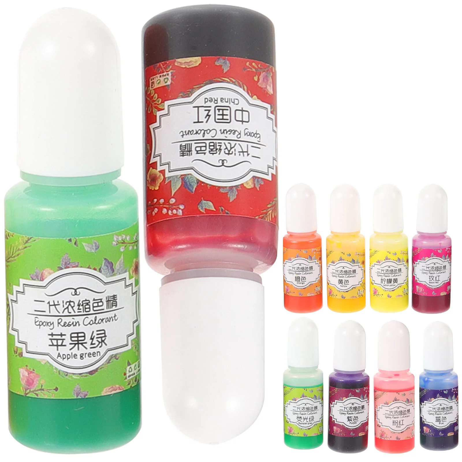 10Pcs Resin Dye Epoxy Resin Pigment Concentrated Resin Diy Color Resin Colorant for Craft
10Pcs Resin Dye Epoxy Resin Pigment Concentrated Resin Diy Color Resin Colorant for Craft