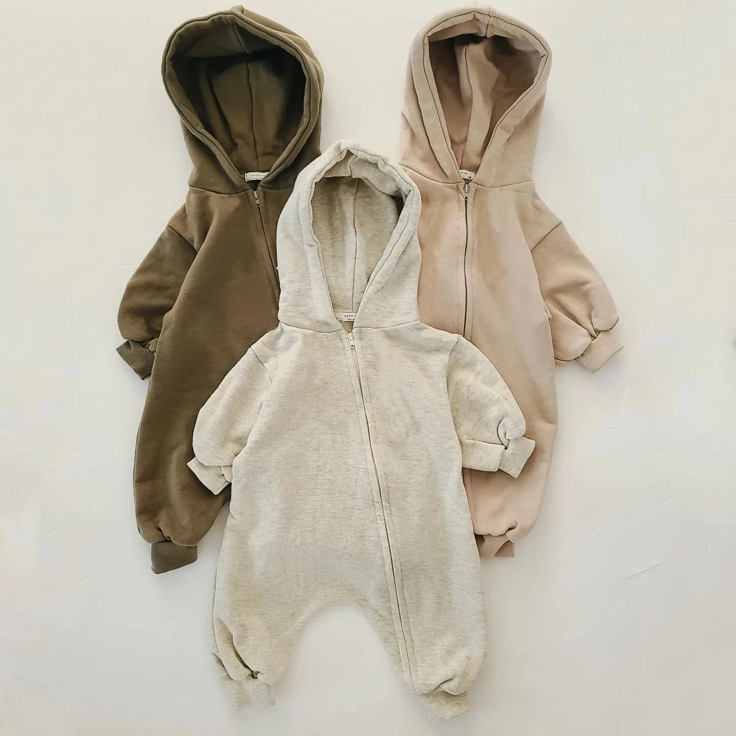 Baby Pocket Hooded Zip-up Jumpsuit Newborn Clothes 2024 Baby Boy Comfy Hooded Romper with Zip Girls Climbing Clothes Jumpsuit 26 S98473fc200b8407c8a904c5b4de65cf4C