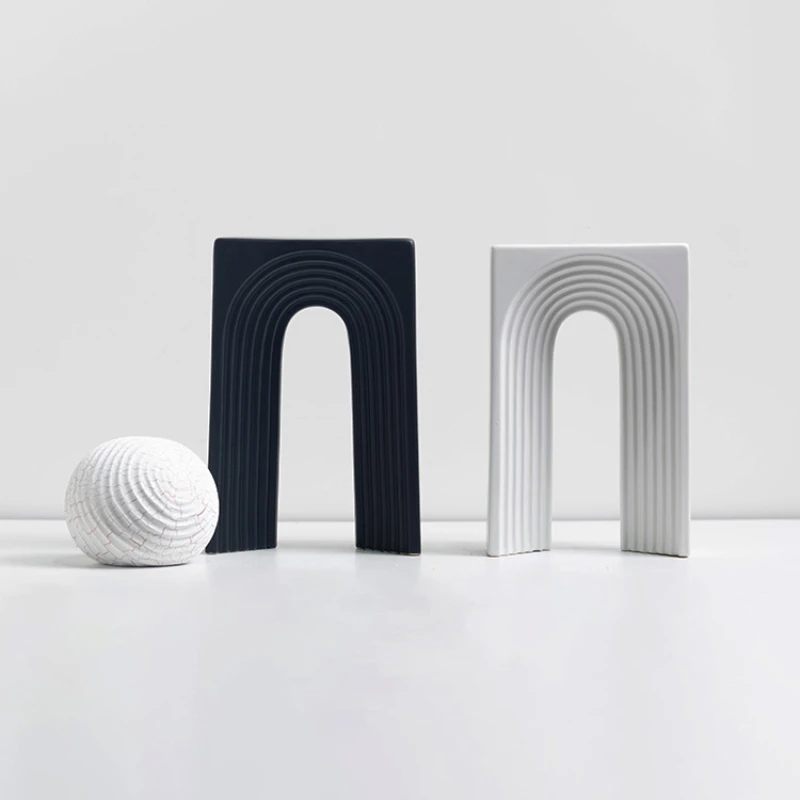 Arch Decoration Ceramic U-Shaped Home Living Room and Sample Room Bedroom Simple Modern Soft Decoration Gift
Arch Decoration Ceramic U-Shaped Home Living Room and Sample Room Bedroom Simple Modern Soft Decoration Gift