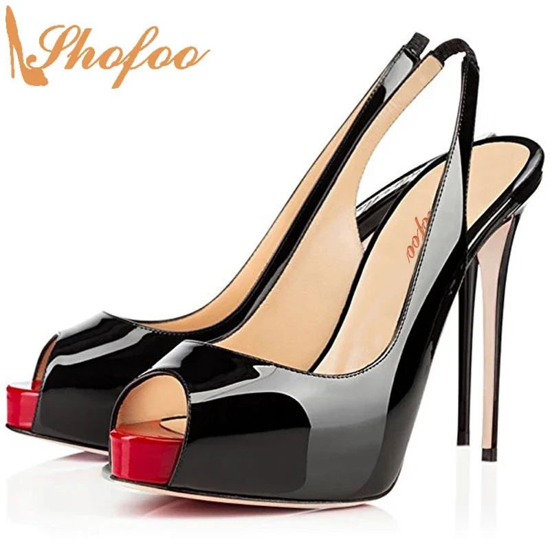 Super High Heels Platform Slingback Pumps Open Back Classic Women Peep Toe Ladies Shoes Wedding Party Large Size 12 13 Shofoo
Super High Heels Platform Slingback Pumps Open Back Classic Women Peep Toe Ladies Shoes Wedding Party Large Size 12 13 Shofoo