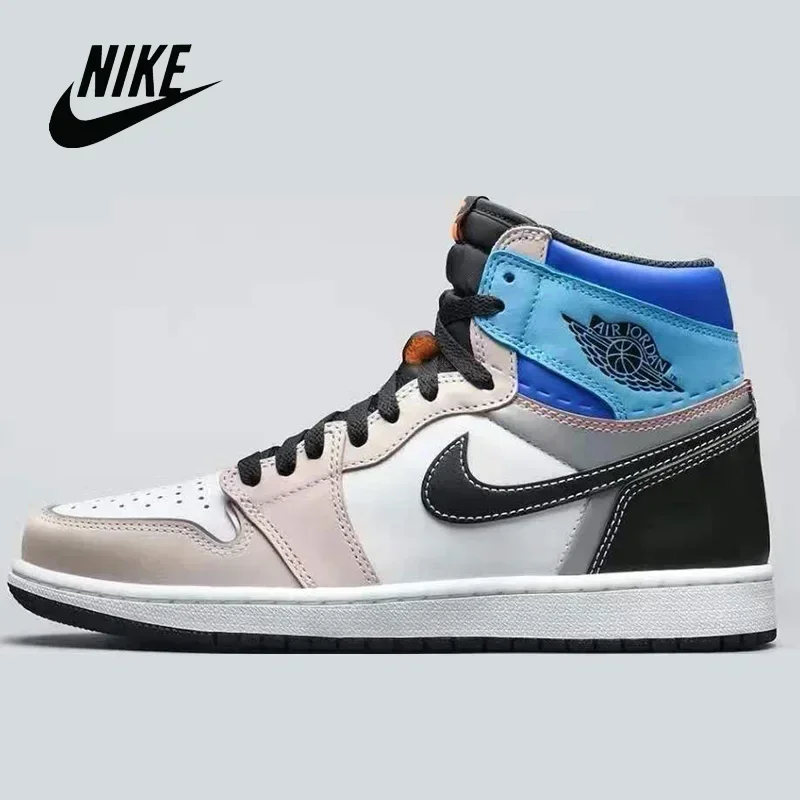 

Nike Air Jordan 1 Mid Men Shoes Basketball Shoes Men's Basketball Sneakers Unisex Women Breathable Air Jordan 1 Mid