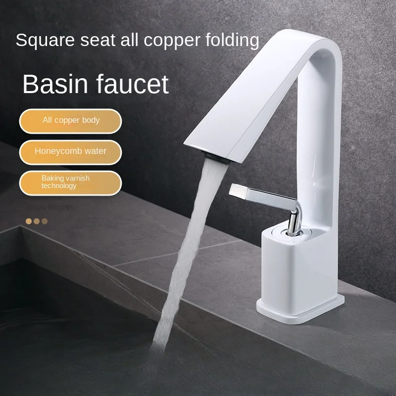 

Hot and Cold All Copper Tap for Bathroom Faucet for Washing Kitchen Faucets Shower Sink Faucet Washbasin Gourmet Basin Mixer